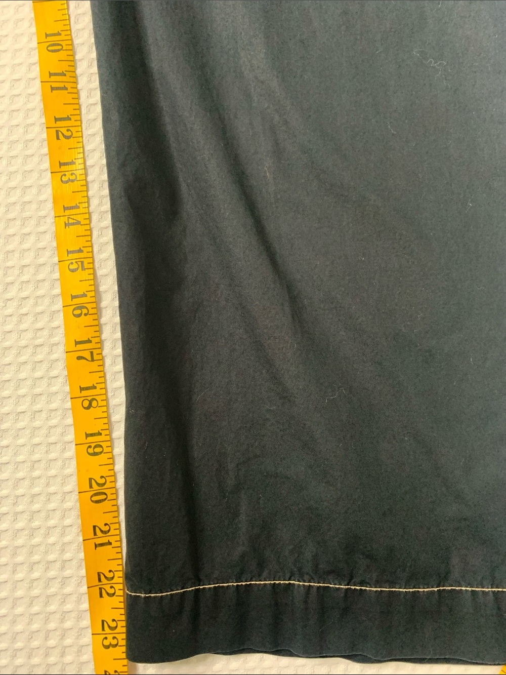 Lands' End Cotton Navy Blue Cargo Capris size 12 - Picture 11 of 13